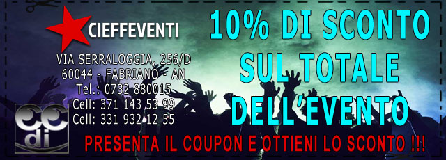 Coupon CIEFFEVENTI