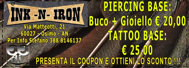 Coupon INK-N-IRON OSIMO