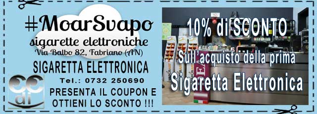 Coupon Moar Sigaretta Elettronica