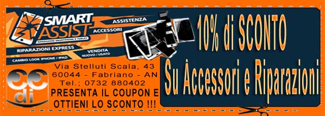 Coupon sconti Smart Assist Fabriano
