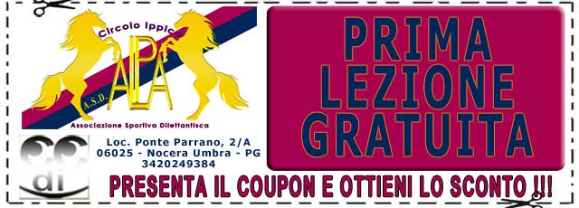 Coupon ALPA Circolo Ippico A.S.D.